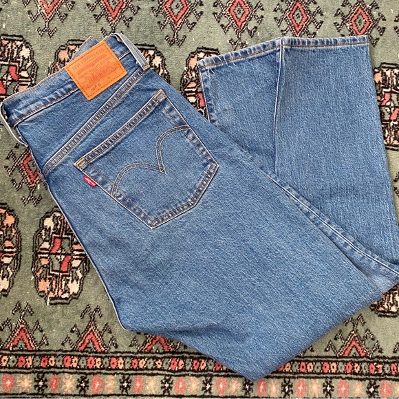 Levi’s 501 red tab high rise button fly jeans - Picture 4 of 13